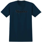 Thunder - Script Tee (True Navy/Black/Grey)